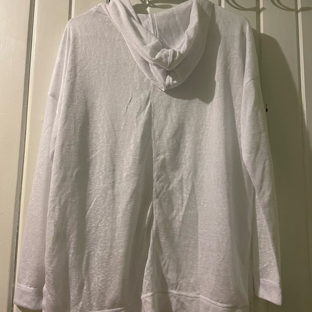 Old Navy sheer hooded top-small NWT - Picture 3 of 6